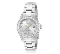Invicta Pro Diver 15251 Women's Watch - Waterproof - Analogue - Quartz Movement - stainless steel with silver dial - 38mm