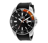 Invicta Pro Diver 21392 Men's Watch - Waterproof - Analogue - Quartz Movement - stainless steel with Black dial - 48mm
