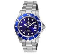 Invicta Pro Diver 26971 Men's Watch - Waterproof - Analogue - Quartz Movement - stainless steel with blue dial - 40mm