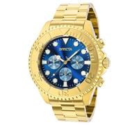 Invicta Pro Diver 36974 Men's Watch - Quartz Movement - Stainless Steel with Blue Dial - 47 mm