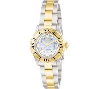 Invicta Pro Diver 6895 Women's Watch - Waterproof - Analogue - Quartz Movement - stainless steel with white dial - 30mm