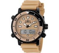 Invicta Pro Diver 49448 Men's Watch - Waterproof - Analogue - Quartz Movement - Stainless Steel with Brown dial - 46mm