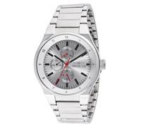 Invicta Racing 47546 Men's Watch - Waterproof - Analogue - Quartz Movement - Stainless Steel with Silver dial - 44mm