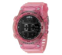 Invicta Racing 49047 Men's Watch - Waterproof - Digital - Quartz Movement - Plastic with Black dial - 52mm