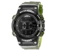 Invicta Racing 49049 Men's Watch - Waterproof - Digital - Quartz Movement - Plastic with Black dial - 52mm