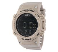 Invicta Racing Digital 47526 Men's Watch - Waterproof - Digital - Quartz Movement - Plastic with Black dial - 52mm