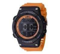 Invicta Racing Digital 48050 Men's Watch - Waterproof - Digital - Quartz Movement - Plastic with Black dial - 52mm