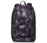 Invicta Reversible Backpack, Kids and Teenagers, Black, One Size, Black, Taglia unica, School