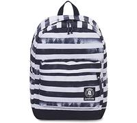 Invicta S.P.A. Backpack - Carlson - Black and White - Padded Laptop Pocket - American 27 L, One Size