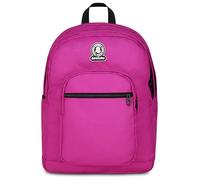 Invicta School Backpack Double Compartment Solid Dial, Fuchsia, Bottle Pocket, 14 Inch Laptop Pocket, Maxi Capacity, School Backpack, Boy and Girl, Fuchsia, Taglia unica, modern