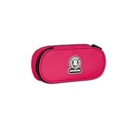 Invicta School Pencil Holder, Round Plus Solid, Pink, Mono Compartment with Organizer, School & Leisure, Children and Youth, Pink, School