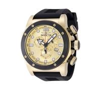 Invicta Sea Hunter 48980 Men's Watch - Quartz Movement - Stainless Steel with Gold Dial - 52 mm