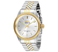 Invicta Specialty 29378 Men's Watch - Waterproof - Analogue - Quartz Movement - stainless steel with Silver dial - 43mm