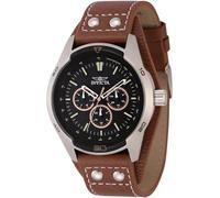 Invicta Specialty 44836 Men's Watch - Waterproof - Analogue - Quartz Movement - Stainless Steel with Black dial - 44mm