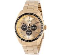 Invicta Specialty 45965 Men's Watch - Waterproof - Analogue - Quartz Movement - Stainless Steel with Gold dial - 44mm