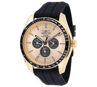 Invicta Specialty 45969 Men's Watch - Waterproof - Analogue - Quartz Movement - Stainless Steel with Gold dial - 44mm