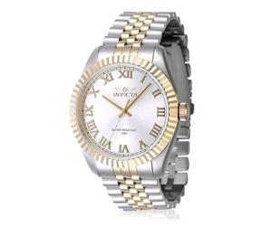 Invicta Specialty 47402 Men's Watch - Quartz Movement - Stainless Steel with Silver Dial - 43 mm