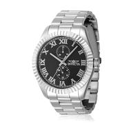 Invicta Specialty 47420 Men's Watch - Waterproof - Analogue - Quartz Movement - Stainless Steel with Black dial - 43mm