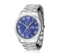 Invicta Specialty 47423 Men's Watch - Waterproof - Analogue - Quartz Movement - Stainless Steel with Blue dial - 43mm