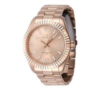 Invicta Specialty 47462 Men's Watch - Quartz Movement - Stainless Steel with Rose Gold Dial - 43 mm