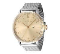 Invicta Specialty 47604 Men's Watch - Waterproof - Analogue - Quartz Movement - Stainless Steel with Gold dial - 44mm