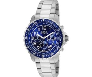 Invicta Specialty 6621 Men's Watch - Waterproof - Analogue - Quartz Movement - Stainless Steel with Blue dial - 45mm