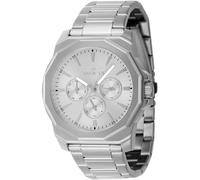 Invicta Speedway 46843 Men's Watch - Waterproof - Analogue - Quartz Movement - Stainless Steel with Silver dial - 42mm