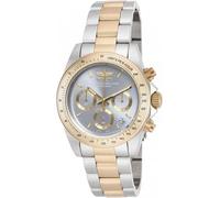 Invicta Speedway ILE9212A Men's Watch - Waterproof - Analogue - Quartz Movement - Stainless Steel with Grey dial - 39mm