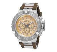 Invicta Subaqua - Poseidon 48559 Men's Watch - Quartz Movement - Stainless Steel with Gold Dial - 55 mm