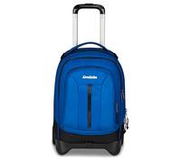Invicta Trolley Plug Led, Blue, 34 L, Double Compartment, Built-in Front LED, Cross-over System, Equipped Pocket, PC Pocket, Bottle Pocket, Middle and High School, Boy, Girl