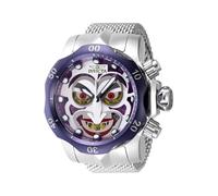Invicta Venom 48168 Men's Watch - Waterproof - Analogue - Quartz Movement - Stainless Steel with Silver dial - 54mm