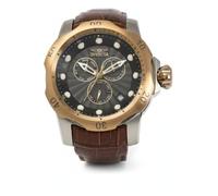 Invicta Venom 49176 Men's Watch - Waterproof - Analogue - Quartz Movement - Stainless Steel with Grey dial - 54mm