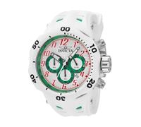 Invicta Venom - Hydra 48239 Men's Watch - Waterproof - Analogue - Quartz Movement - Stainless Steel with White dial - 52mm