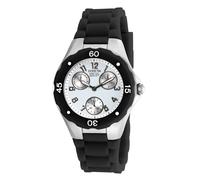 Invicta Women's 18787 Angel Stainless Steel Watch with Black Silicone Band