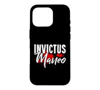 Invictus Maneo - meaning in Latin "I Remain Unvanquished" Case for iPhone 16 Pro