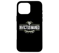 Invictus Maneo - meaning in Latin "I Remain Unvanquished" Case for iPhone 16 Pro Max