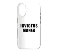 Invictus Maneo - meaning in Latin "I Remain Unvanquished" Case for iPhone 17