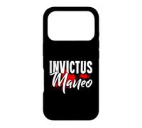 Invictus Maneo - meaning in Latin "I Remain Unvanquished" Case for iPhone 17 Pro