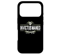 Invictus Maneo - meaning in Latin "I Remain Unvanquished" Case for iPhone 17 Pro