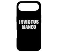 Invictus Maneo - meaning in Latin "I Remain Unvanquished" Case for iPhone Air
