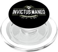 Invictus Maneo - meaning in Latin "I Remain Unvanquished" PopSockets PopGrip for MagSafe