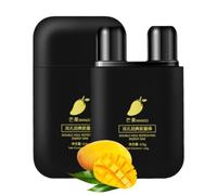 Invigorating Energy Oil Nasal Inhaler Stick, Double Hole Fast Acting Anti Drowsy, Refreshing Cooling Relieve for Driving Stay Awake Scenario