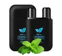 Invigorating Energy Oil Nasal Inhaler Stick, Double Hole Fast Acting Anti Drowsy, Refreshing Cooling Relieve for Driving Stay Awake Scenario