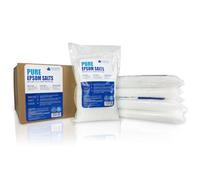 Invigortex Epsom Salts: Relaxation, Muscle Soak & Detox with Natural Salts - Premium Quality Magnesium Suplhate - Available in Sizes - 1kg, 2kg, 5kg, 10kg (5kg)