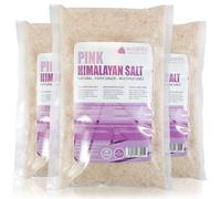 Invigortex Pink Himalayan Bath Salts: Authentic Mineral-Rich Crystals, Fine Grain for Quick Dissolve, Detox & Rejuvenation, Vegan & Cruelty-Free - Available in Sizes - 1kg, 2kg, 5kg, 10kg (1kg)