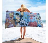 Invincible Anime Beach Towels Quick Drying Bath Towels 3D Printed Swimming Towel for Pool, Bath, Yoga, Gym, Travel