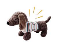 Invincible Chewanimals - Indestructible Puppy Squeaker, Soft Rabbit Chewer | Corn Stick, Strong Play Object, Training Support for Energetic Dogs During Travel, Crate Use, Indoor or Outdoor Activities