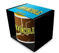 Invincible Mug, 315ml / 11oz Ceramic Cup, (Lightning) Yellow Coloured Inner, Officially Licensed Product, Superhero Drinkware for Comic Fans & Collectors