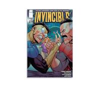 Invincible Poster Comic Vintage Tv Series Posters for Room Aesthetic Canvas Wall Art Bedroom Decor12x18inch(30x45cm)