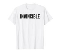 Invincible Power Words Positive Affirmations Top I Live Life T-Shirt